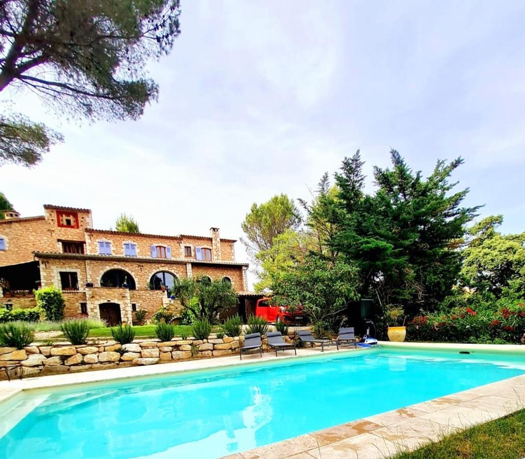 Villeneuve-lès-Avignon B&B Oasis Des Lavandes - Chambre Coqueliot מראה חיצוני תמונה