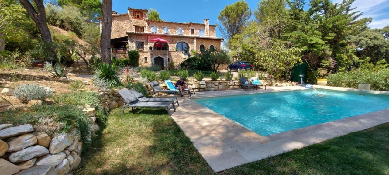 Villeneuve-lès-Avignon B&B Oasis Des Lavandes - Chambre Coqueliot מראה חיצוני תמונה